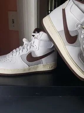 Nike | Shoes | Nike Black Air Force Box With Silver Logo | Poshmark